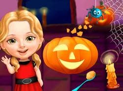 Dulce Bebé Niña Halloween Diversión