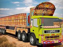 Juego De Carga Del Conductor Del Camión