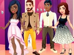 Pareja Del Día De San Valentín