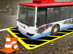 Simulador De Estacionamiento De Autobuses De La Ciudad De Las Vegas