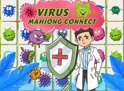 Conexión De Virus Mahjong